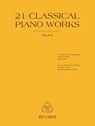 21 Classical Piano Works piano sheet music cover